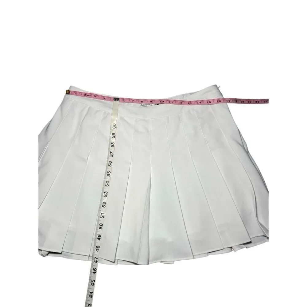 Abercrombie & Fitch pleated white skort Large - Picture 3 of 6